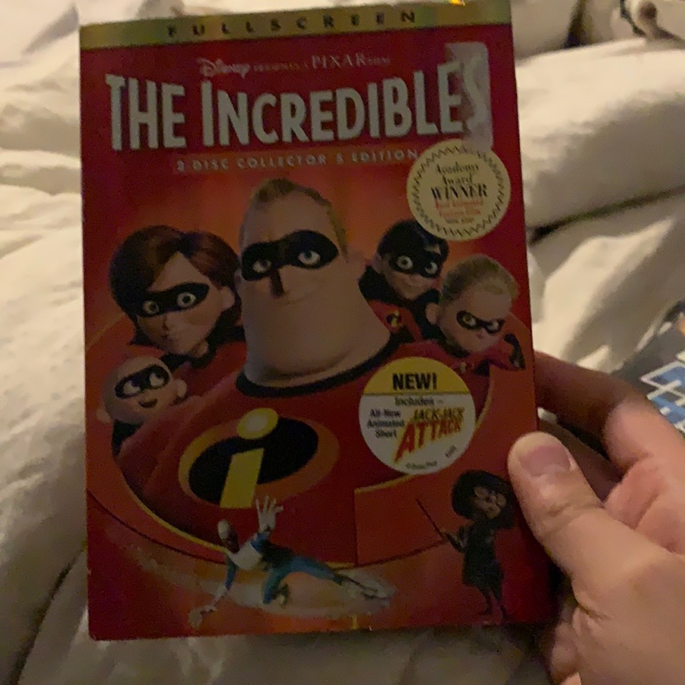 the incredibles dvd